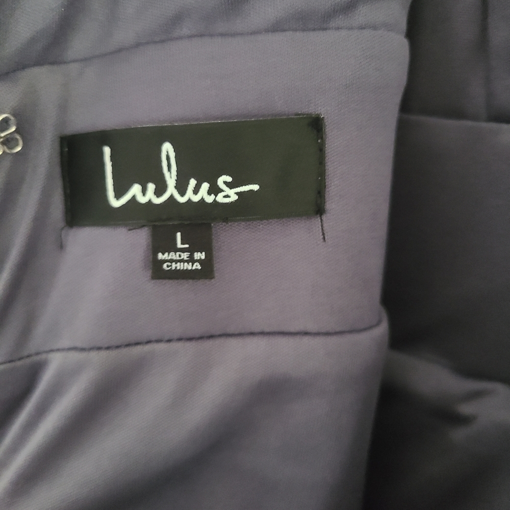 Lulus Heavenly Hues Denim Blue Maxi Dress New With Tags - Picture 9 of 10